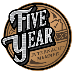 5 Year InterNACHI Member badge