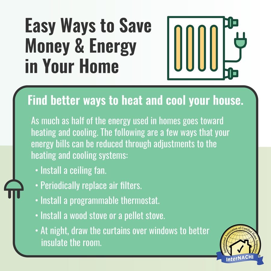 Easy ways to save energy in your home